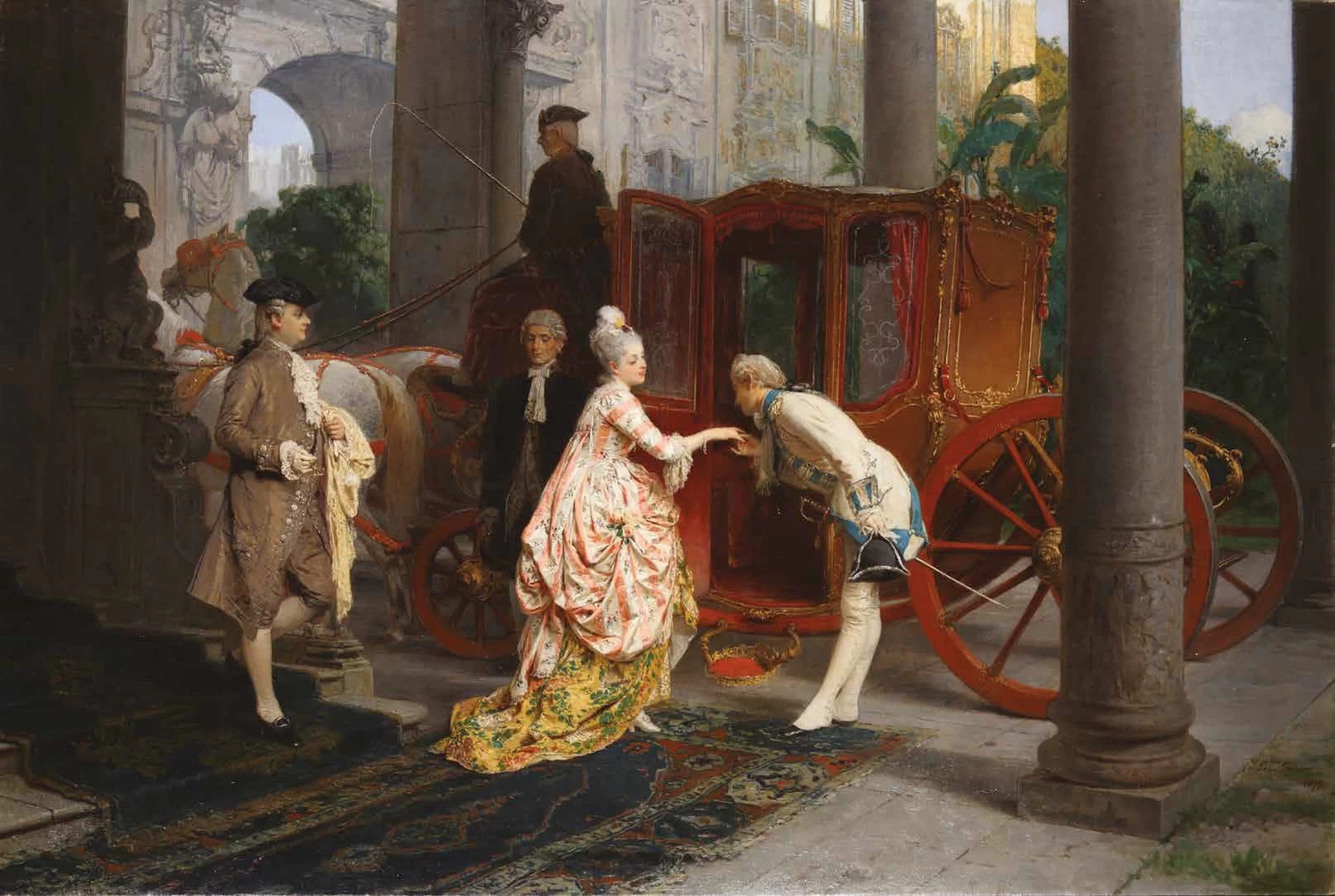 Il baciamano - Pinacoteca di Brera, Milano